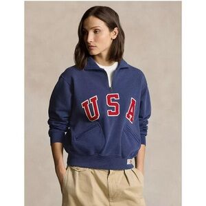 Ralph Lauren POLO United States 2016 Olympic team quarter zip.